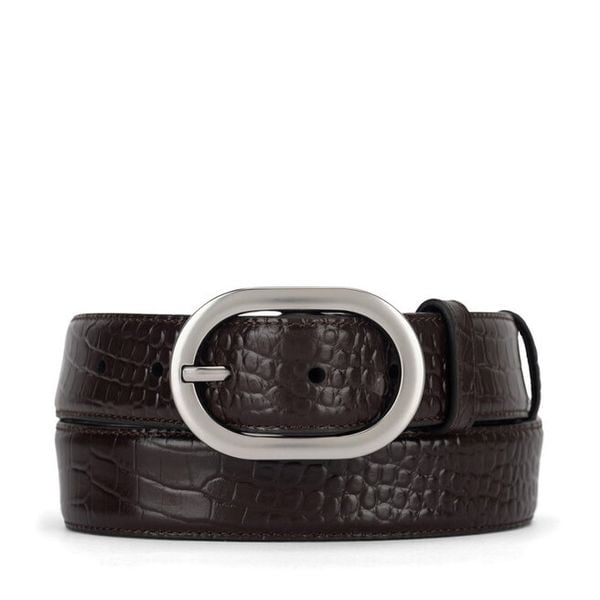 Pasek GINO ROSSI. Brązowe paski damskie Gino Rossi, bez wzorów. Za 99.99 zł.