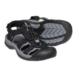 Sandały męskie Keen Rapids H2 Men. Czarne sandały męskie Keen, bez wzorów, sportowe, bez zapięcia. Za 240.99 zł.