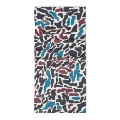 Chusta wielofunkcyjna Buff Coolnet UV - blax multi. Szare szaliki męskie Buff, bez wzorów, z elastanu. Za 93.49 zł.
