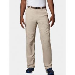 Spodnie turystyczne męskie Columbia Silver Ridge. Brązowe spodnie sportowe męskie Columbia, m, bez wzorów, z nylonu, narciarskie. W wyprzedaży za 288.15 zł.