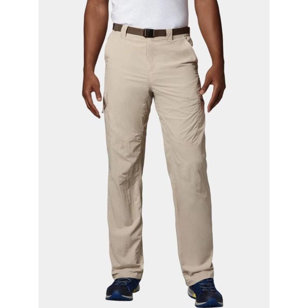 Spodnie turystyczne męskie Columbia Silver Ridge. Brązowe spodnie sportowe męskie Columbia, m, bez wzorów, z nylonu, narciarskie. W wyprzedaży za 288.15 zł.