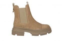 Botki Bayla-157 3897 001-P Beż 157026, Beż, Skóra naturalna - 39. Brązowe botki damskie Bayla, na lato, bez wzorów, ze skóry, bez obcasa, bez zapięcia. W wyprzedaży za 249.00 zł.