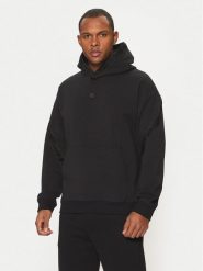 HUGO Bluza Dagarito 50521429 Czarny Relaxed Fit. Czarne bluzy męskie Hugo, m, bez wzorów, z bawełny, bez ramiączek, bez kaptura. Za 799.99 zł.