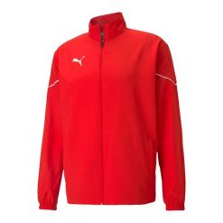 Męska Kurtka Boczna TeamRISE. Czerwone kurtki męskie Puma, m, bez wzorów, sportowe, bez kaptura. Za 237.99 zł.