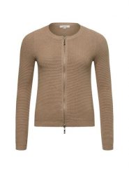 Lund Kardigan Kobiety Bawełna brązowy, XS. Brązowe kardigany damskie Lund, xs, bez wzorów, z bawełny, bez kołnierzyka. Za 299.95 zł.