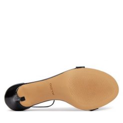 Sandały Aldo. Czarne kozaki damskie Aldo, bez wzorów, bez obcasa, na szpilce, bez zapięcia. Za 339.99 zł.