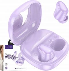 Słuchawki Hoco HOCO słuchawki bezprzewodowe TWS EQ13 fioletowe. Fioletowe słuchawki bezprzewodowe Hoco. Za 52.98 zł.