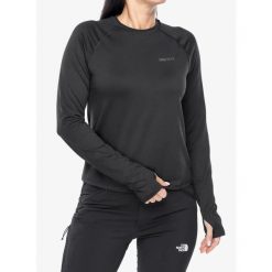 Bluza bez kaptura damska Marmot Windridge LS. Czarne bluzy damskie Marmot, s, bez wzorów, bez ramiączek, bez kaptura. Za 177.99 zł.