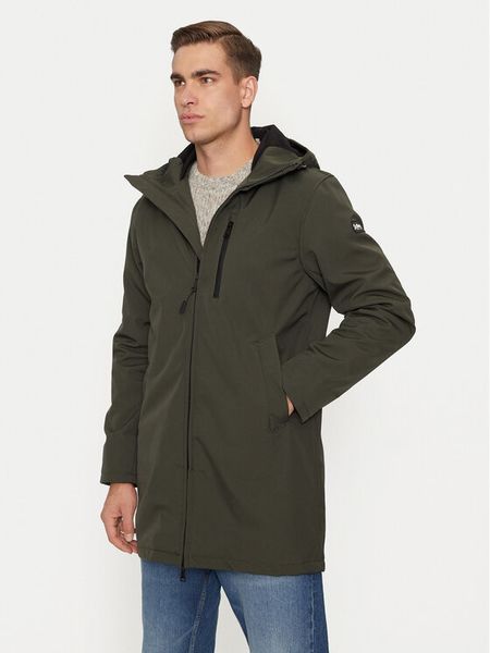 Schott NYC Kurtka przejściowa KALVIN Zielony Regular Fit. Zielone kurtki męskie Schott NYC, m, bez wzorów, z syntetyku, bez kaptura. Za 569.99 zł.