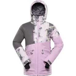 Kurtka narciarska damska Alpine Pro Uzera Purple 2XL. Fioletowe kurtki sportowe damskie Alpine Pro, na zimę, xl, bez wzorów, bez ramiączek, bez kaptura, narciarskie. Za 559.99 zł.