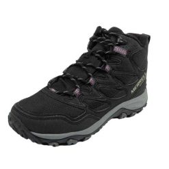 Damskie Buty Turystyczne West Rim. Czarne obuwie trekkingowe damskie Merrell, z gumy, bez zapięcia. Za 533.99 zł.