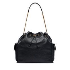Torebka Tory Burch. Czarne torebki do ręki damskie Tory Burch, bez wzorów, bez dodatków. Za 3,509.00 zł.