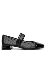 Tory Burch Baleriny Cap-Toe Mary Jane 162496 Czarny. Czarne balerinki damskie Tory Burch, bez wzorów, z materiału, bez obcasa, bez zapięcia. Za 1,019.00 zł.