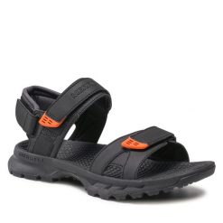 Sandały Merrell. Czarne buty zimowe męskie Merrell, bez wzorów, sportowe, bez zapięcia. Za 219.99 zł.