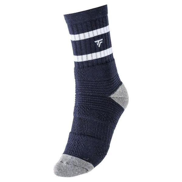 Skarpety tenisowe dla dorosłych Tecnifibre Tech Socks. Niebieskie skarpetki damskie TECNIFIBRE, bez wzorów, z bawełny. Za 49.99 zł.