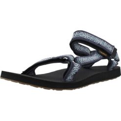 Sandały TEVA M ORIGINAL UNIVE Niebieski. Niebieskie sandały męskie Teva, bez wzorów, z tkaniny, sportowe, bez zapięcia. Za 229.99 zł.
