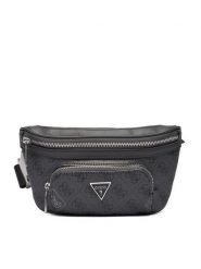 Guess Nerka HMMICT P5431 Szary. Szare saszetki i nerki męskie Guess, z aplikacjami, ze skóry. Za 249.99 zł.