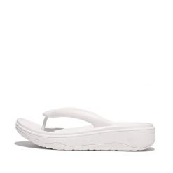 Sandały damskie FitFlop Relieff. Czarne sandały damskie FIT FLOP, bez wzorów, z gumy, bez obcasa, bez zapięcia. Za 311.85 zł.