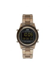 Daniel Wellington Zegarek DW00100761 Brązowy. Brązowe, cyfrowe zegarki męskie Daniel Wellington, bez wzorów. Za 519.99 zł.