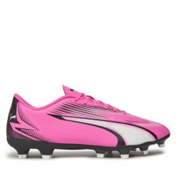 Buty do piłki nożnej Puma. Czerwone buty sportowe męskie Puma, bez wzorów, bez zapięcia. Za 189.99 zł.