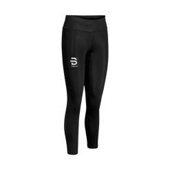 Damskie legginsy Daehlie Sportswear Tempo. Czarne legginsy damskie DAEHLIE, bez wzorów, z materiału. Za 290.00 zł.