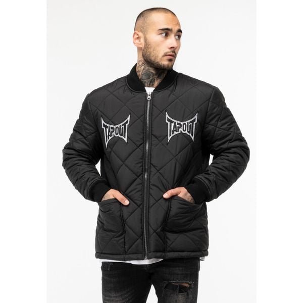 Kurtka regular fit Tapout Punkass. Białe kurtki męskie TAPOUT, m, z aplikacjami, z materiału, bez kaptura. Za 544.00 zł.