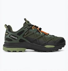 Buty trekkingowe męskie Aku M'S ROCKET DFS GTX, military green/ black, 45. Czarne trekkingi męskie Aku, bez zapięcia. Za 619.50 zł.