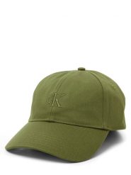 Calvin Klein Czapka Kobiety Bawełna zielony, ONE SIZE. Zielone czapki damskie Calvin Klein, bez wzorów, z bawełny, eleganckie. Za 129.95 zł.