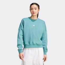 Bluza damska ADIDAS Gym & Pilates. Bluzy damskie Adidas, l, bez wzorów, z bawełny, sportowe, bez ramiączek, bez kaptura. Za 199.99 zł.