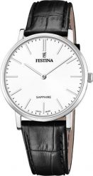 Zegarek Festina Zegarek męski Festina F20012-1 czarny. Czarne zegarki męskie Festina, bez wzorów. Za 515.99 zł.
