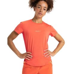 Koszulka z krótkim rękawem dla Kobiety BOLD MOVES 2.0 Pomarańczowy. Brązowe koszulki sportowe damskie Roxy, bez wzorów, z elastanu, bez ramiączek. Za 179.99 zł.