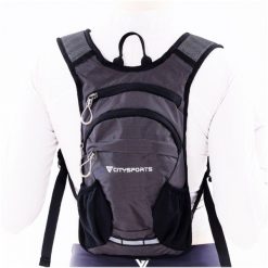 Plecak turystyczny CITYSPORTS 5L, ultralekki do jazdy na rowerze, 260 g. Szare plecaki męskie CITYSPORTS, bez wzorów. Za 399.00 zł.