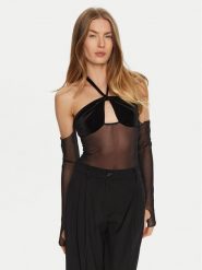 Undress Code Body Bisou 800 Czarny Slim Fit. Czarne body Undress Code, bez wzorów, z syntetyku. Za 379.99 zł.