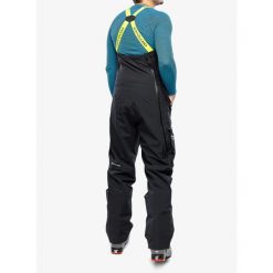 Spodnie skiturowe męskie Ortovox 3L Deep Shell Bib Pants. Czarne spodnie sportowe męskie ORTOVOX, l, bez wzorów, narciarskie. Za 2,120.99 zł.