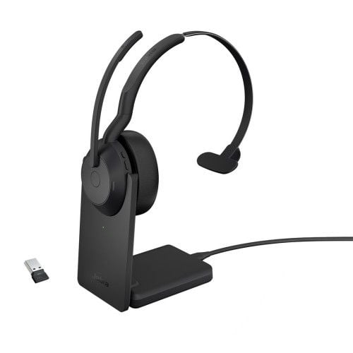Jabra 25599-889-989 słuchawki/zestaw słuchawkowy Przewodowy i Bezprzewodowy Opaska na głowę Biuro/centrum telefoniczne Bluetooth Podstawka do ładowani. Słuchawki bezprzewodowe JABRA. Za 939.99 zł.