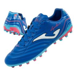 Buty sportowe męskie korki Joma Aguila 2504 buty piłkarskie. Białe buty sportowe męskie Joma, bez wzorów, z materiału, bez zapięcia, do piłki nożnej. Za 189.00 zł.
