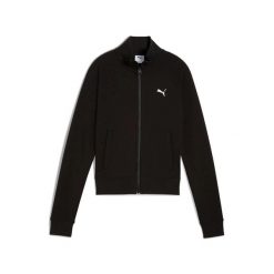 Kurtka Puma Ess Slim Track Jacket Dk Damskie. Czarne kurtki sportowe damskie Puma, m, bez wzorów, z bawełny, bez ramiączek, bez kaptura. Za 314.99 zł.