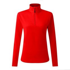 Damska bluzka termoaktywna 1/2 zamek Dare 2B Lowline II. Czerwone bielizna sportowa damska Dare 2B, bez wzorów. Za 174.00 zł.