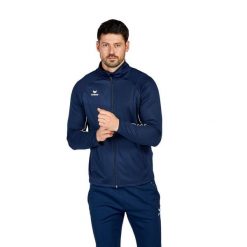 Poliestrowa bluza dresowa Erima Liga Star. Białe bluzy męskie Erima, bez wzorów, z dresówki, retro, bez ramiączek, bez kaptura. Za 178.50 zł.