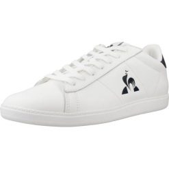 Buty LE COQ SPORTIF COURTSET 2 Biały. Białe buty zimowe męskie le coq sportif, bez wzorów, ze skóry, bez obcasa, bez zapięcia. Za 297.99 zł.