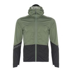 Kurtka softshell męska CMF Zip Hood. Zielone kurtki sportowe męskie CMP, m, bez wzorów, z softshellu, bez kaptura, trekkingowe. Za 269.99 zł.