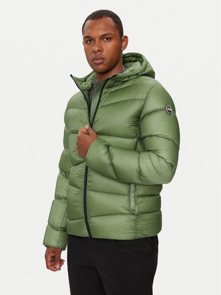 Colmar Kurtka puchowa 1240 2YQ Zielony Regular Fit. Zielone kurtki męskie Colmar, m, bez wzorów, z puchu, bez kaptura. Za 1,369.99 zł.