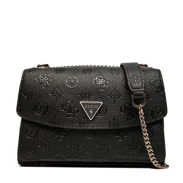 Torebka Guess. Czarne torebki do ręki damskie Guess, z aplikacjami, bez dodatków. Za 324.99 zł.