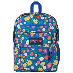 Plecak sportowo-turystyczny dla dorosłych JanSport Big Student Backpack 34 L. Niebieskie plecaki damskie Jansport, bez wzorów, młodzieżowe. Za 219.99 zł.