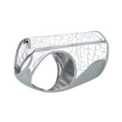 Zippowany płaszcz dla psa Ruffwear Swamp Cooler. Szare płaszcze damskie RUFFWEAR, xs, bez wzorów, eleganckie, bez kołnierzyka, bez kaptura. Za 434.50 zł.