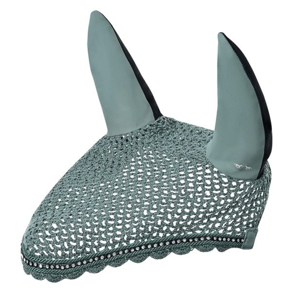 Czapka z muchą dla koni HV Polo Classic. Zielone czapki damskie HV POLO, bez wzorów, sportowe. Za 176.00 zł.