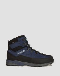 Buty trekkingowe męskie Dolomite Steinbock GTX 2.0. Niebieskie trekkingi męskie Dolomite, z gore-texu, bez zapięcia. Za 1,059.15 zł.