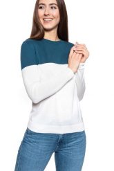 DAMSKI SWETER MUSTANG Carla C Fine Knit 1009124 5243. Swetry nierozpinane damskie Mustang, s, bez wzorów, bez kołnierzyka, bez ramiączek. W wyprzedaży za 69.99 zł.
