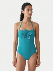 Ysabel Mora Strój kąpielowy 83474 Turkusowy. Niebieskie stroje kąpielowe damskie ysabel mora, l, bez wzorów, z syntetyku. Za 409.99 zł.