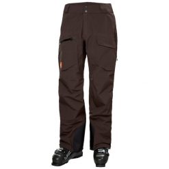 Spodnie narciarskie Helly Hansen Ridge Infinity Shell. Brązowe spodnie sportowe męskie Helly Hansen, m, bez wzorów, narciarskie. Za 1,881.50 zł.